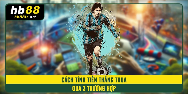 Cách tính tiền thắng thua qua 3 trường hợp