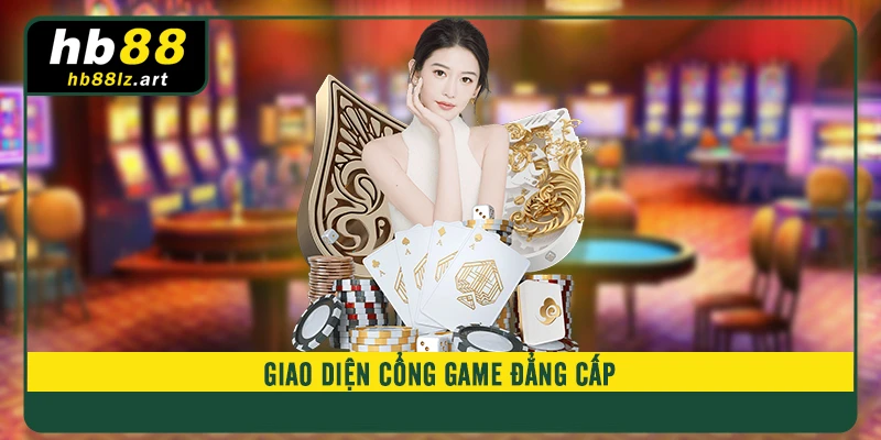 Giao diện cổng game đẳng cấp